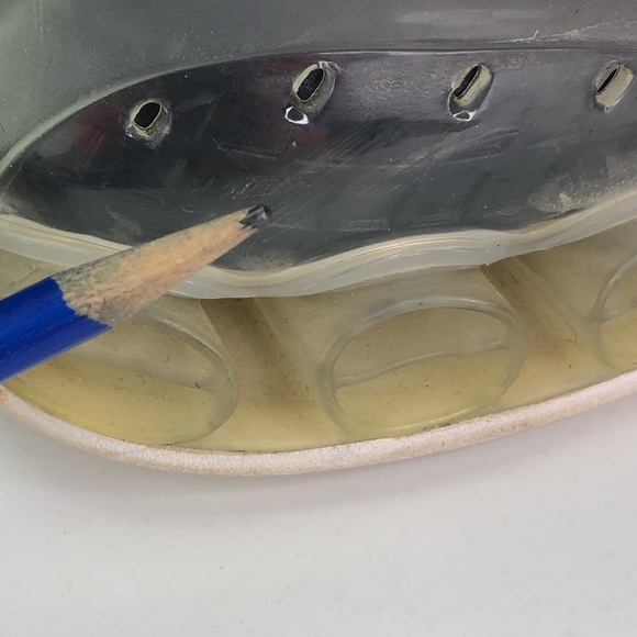 Adidas Mens Shoes Infantey Bounce Blue Basketball - Picture 8 of 9